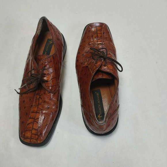 Stacy Adam Men's Leather Dress Shoes Size 10.5M - Picture 14 of 16